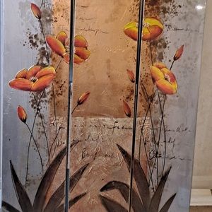 Brand new three panel high quality painting still in plastic